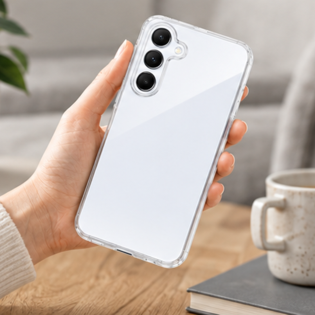 Cellect Samsung Galaxy A55 5G vékony szilikon hátlap