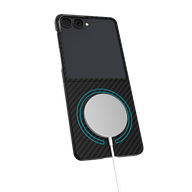 Cellect Samsung Galaxy Z Flip 8 mágneses aramid karbon tok