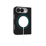 Cellect iPhone Duo mágneses aramid karbon tok