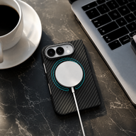 Cellect iPhone Duo mágneses aramid karbon tok