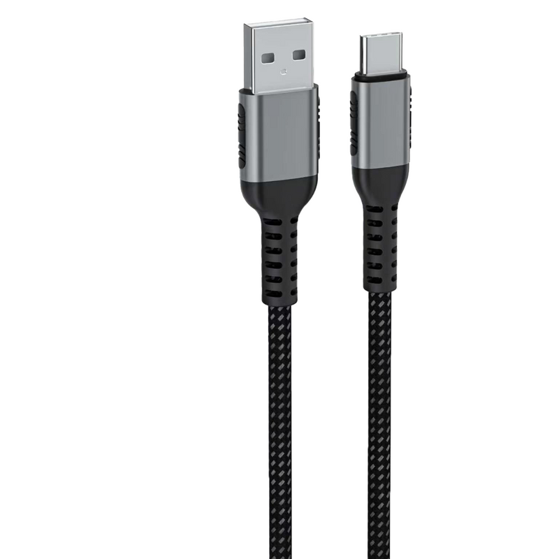 Cellect USB-A to Type-C szürke 200cm adatkábel