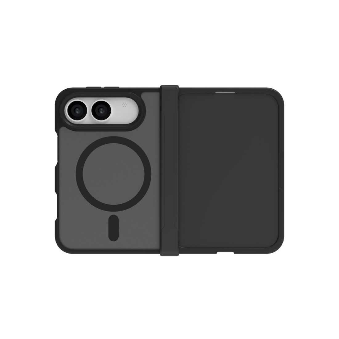 Cellect iPhone 18 Fold szürke mágneses matt tok