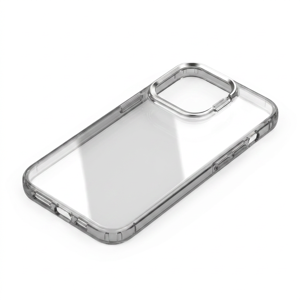 Cellect iPhone 14 Plus átlátszó szilikon tok rejtett kamerakitámasztóval