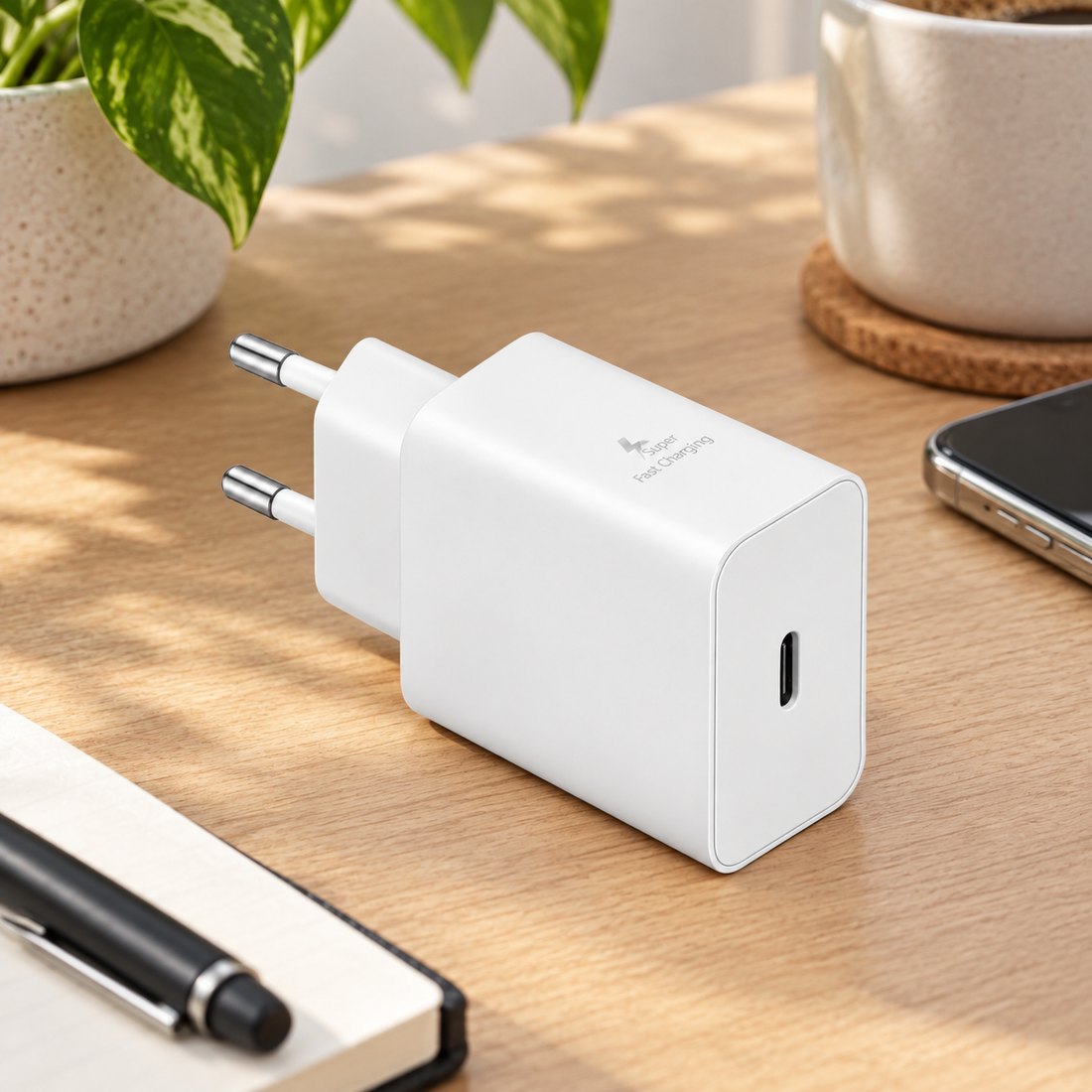 Samsung 45W fehér hálózati adapter