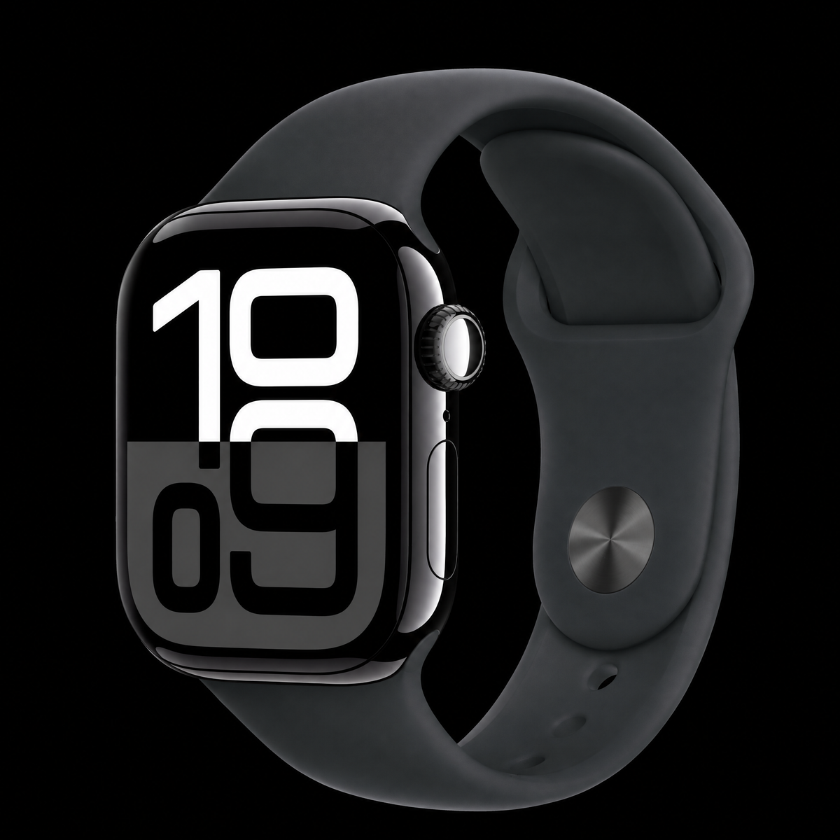 Apple Watch S10 GPS 42mm fekete alumíniumtok