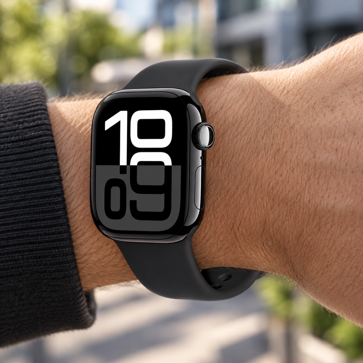 Apple Watch S10 GPS 42mm fekete alumíniumtok