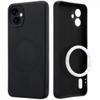 Cellect iPhone 13 fekete mágneses szilikon tok