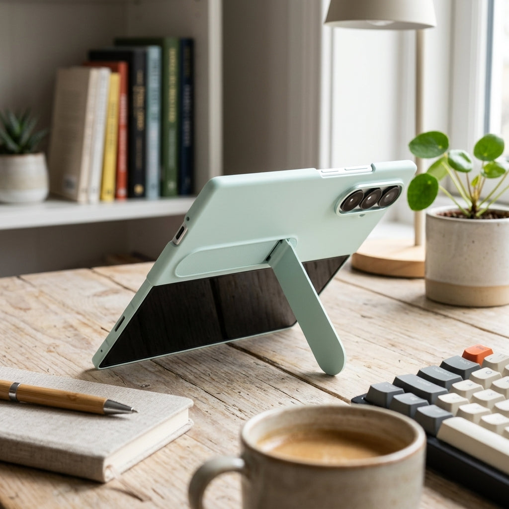 Samsung Fold 7 Álló tok szíjjal