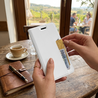 Cellect iPhone X Flip oldalra nyíló tok