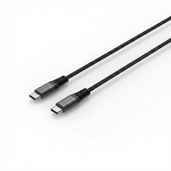 Cellect fekete extra erős 100W USB-C és USB-C adatkábel 200 cm