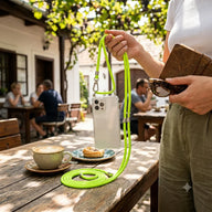 Cellect iPhone 15 átlátszó tok nyakbaakasztóval