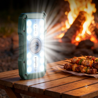 Cellect 10000 mAh solar power bank wireless töltéssel, Terepzöld