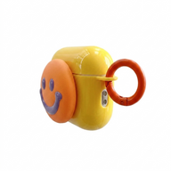 Cellect Airpods 3 smile szilikon tok, Narancssárga