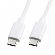 Cellect USB-C és USB-C adat és töltőkábel, 100 cm, Fehér