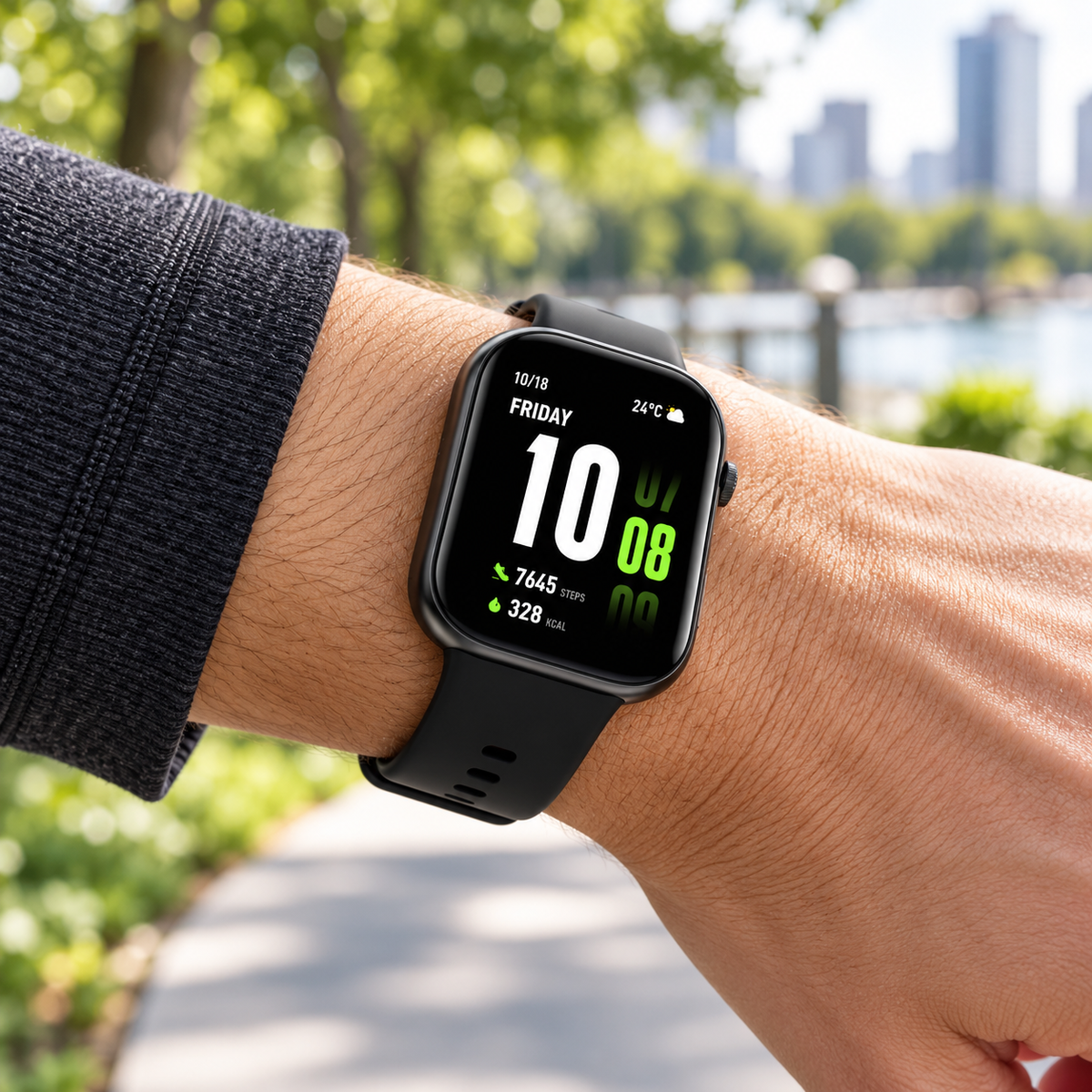 Honor Watch 2i fekete okosóra
