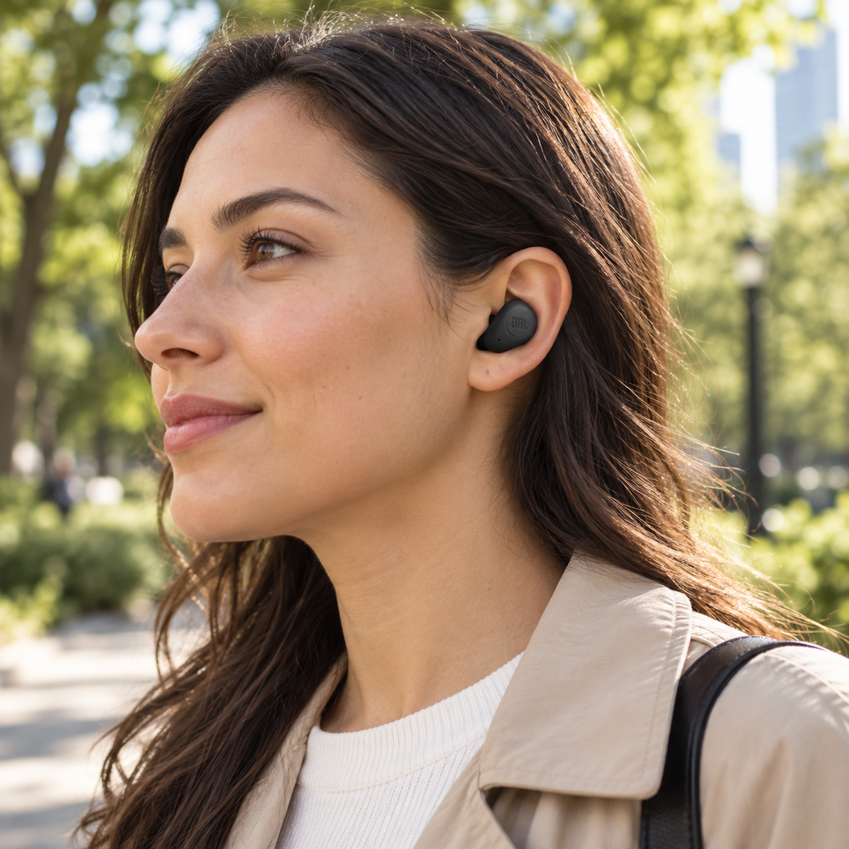 JBL Wave Buds True Wireless fekete fülhallgató