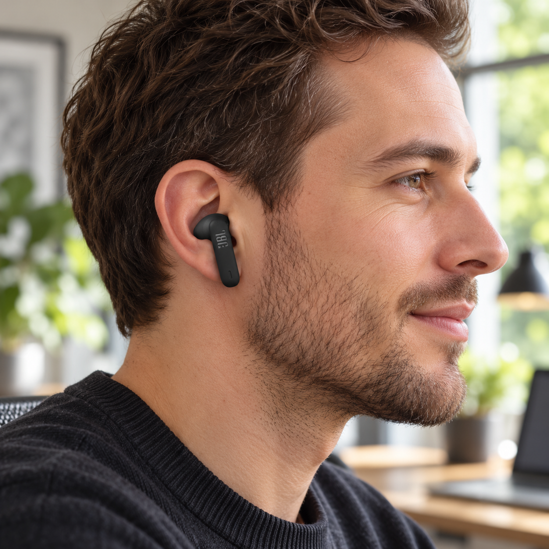 JBL Wave Flex True Wireless fekete fülhallgató
