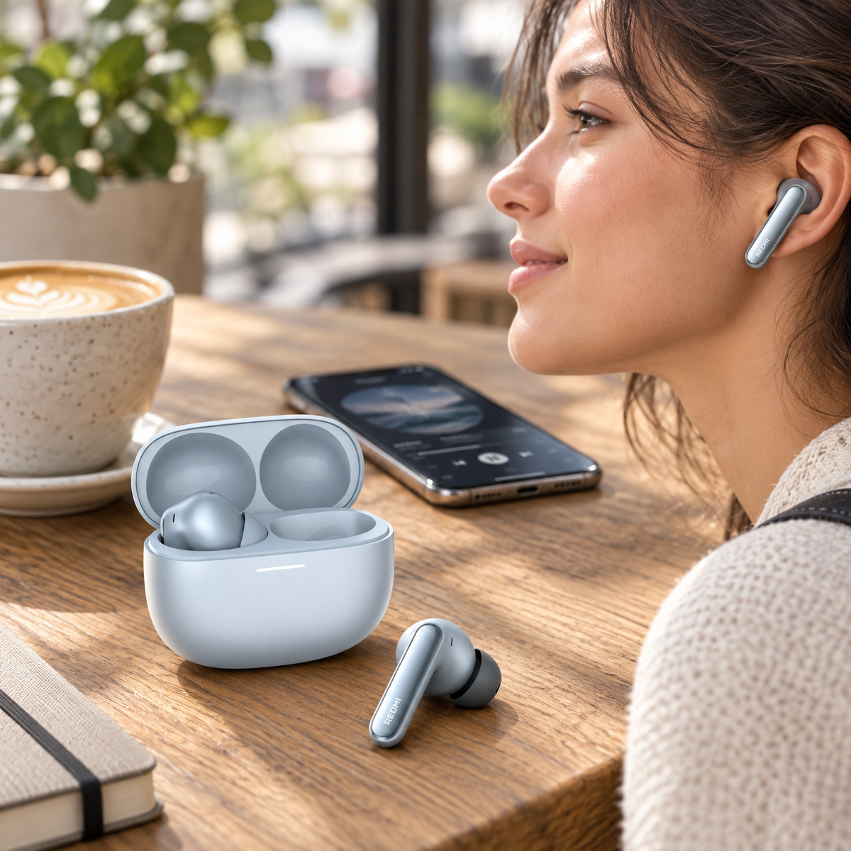 Xiaomi Redmi Buds 8 Pro kék fülhallgató