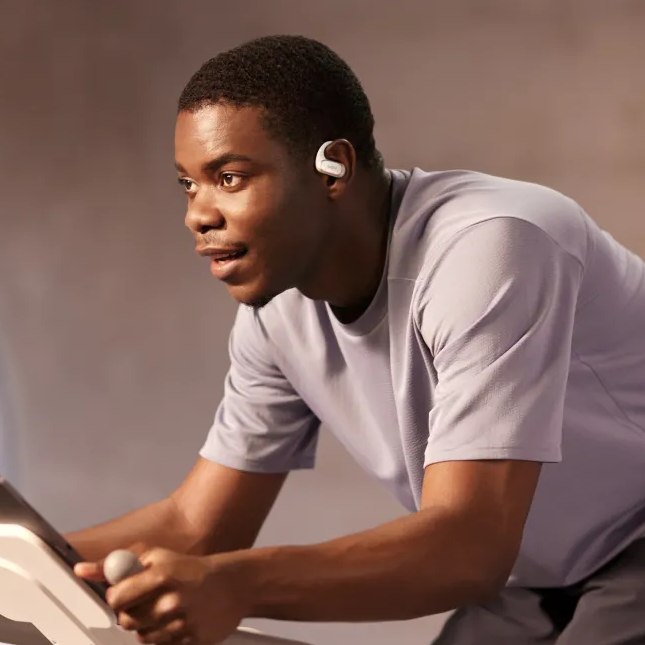Shokz OpenFit Air Bluetooth headset, fehér