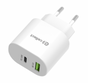 Cellect 30W hálózati gyorstöltő adapter, Fehér