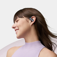 Shokz OpenFit Air Bluetooth headset, fekete