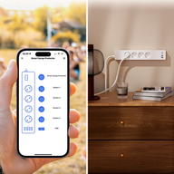 Meross hosszabító 4xAC, 2xUsb-A, 2xUsb-C, Max.16A Matter