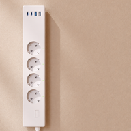 Meross hosszabító 4xAC, 2xUsb-A, 2xUsb-C, Max.16A Matter