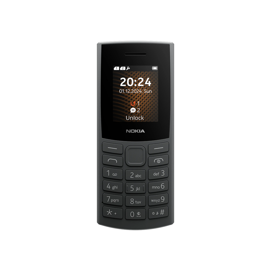 Nokia 105 4G DS kártyafüggetlen fekete mobiltelefon