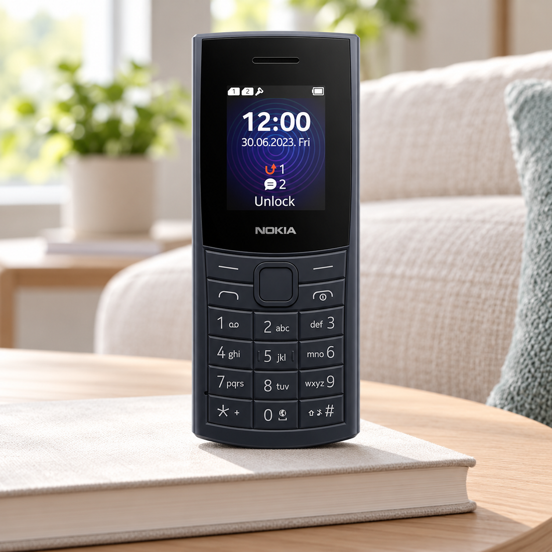 Nokia 110 4G DS kártyafüggetlen kék mobiltelefon