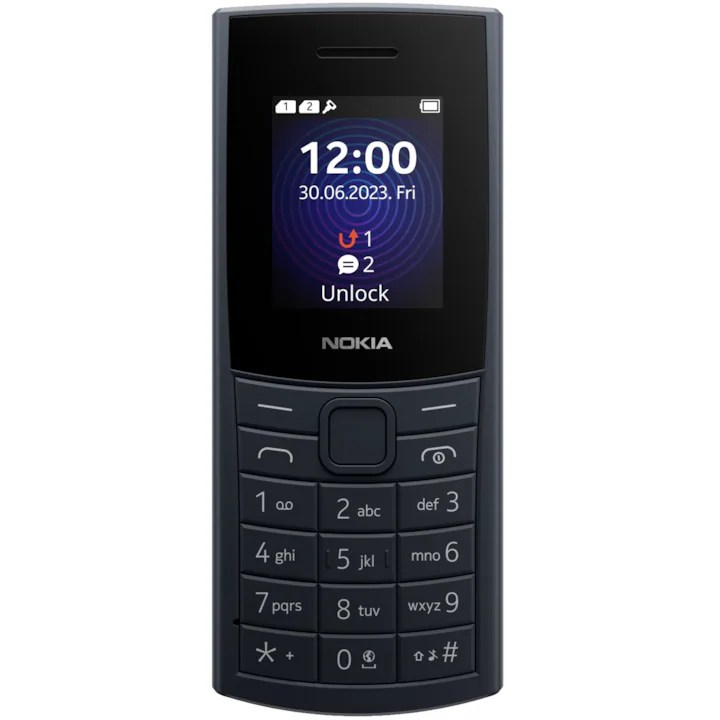 Nokia 110 4G DS kártyafüggetlen kék mobiltelefon