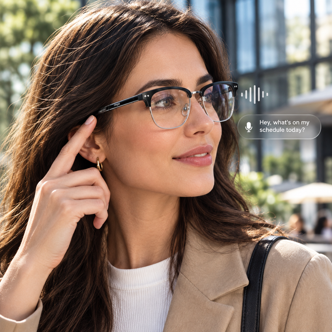 Xiaomi Mijia Smart Audio szemüveg Browline