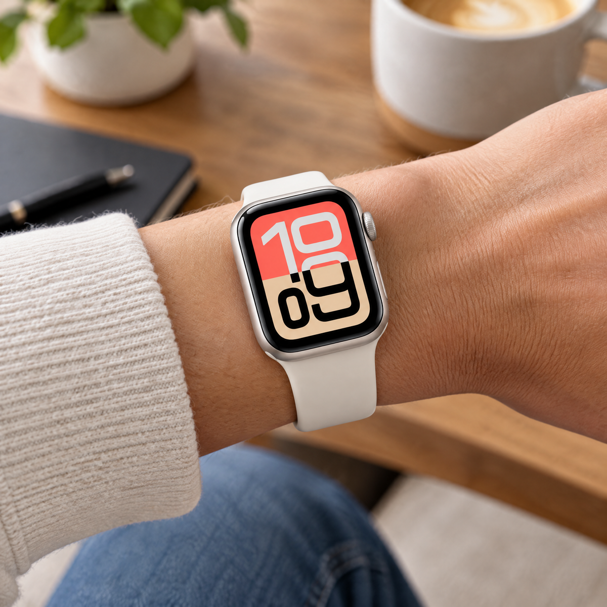 Apple Watch SE3 GPS 40mm csillagfény alutok