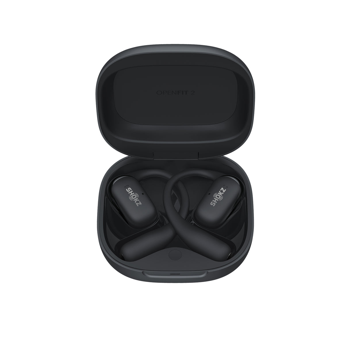 Shokz OpenFit 2 Plus Bluetooth headset, fekete