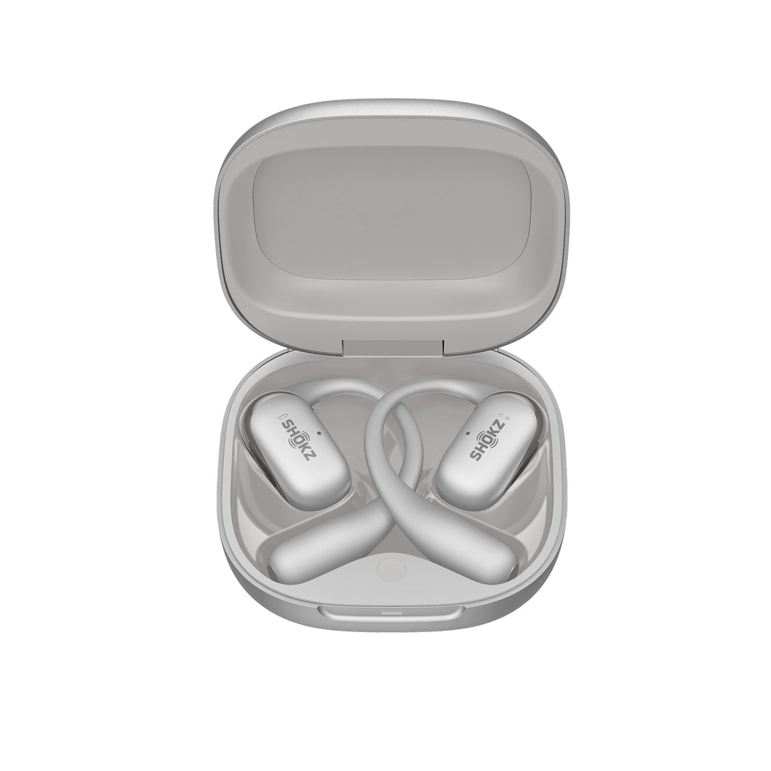 Shokz OpenFit 2 Plus Bluetooth headset, szürke