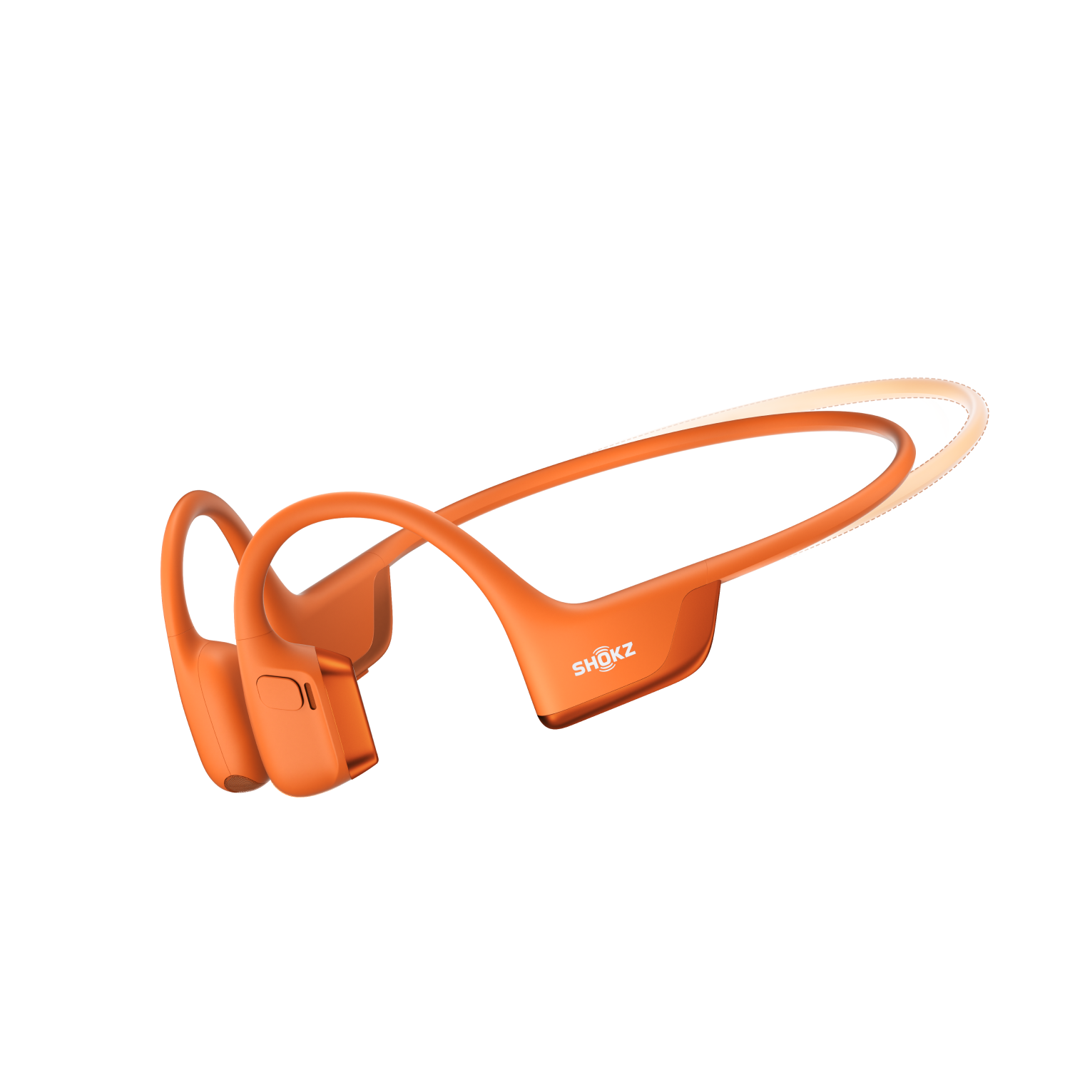 Shokz OpenRun Pro 2 Mini, Bluetooth headset, Narancssárga