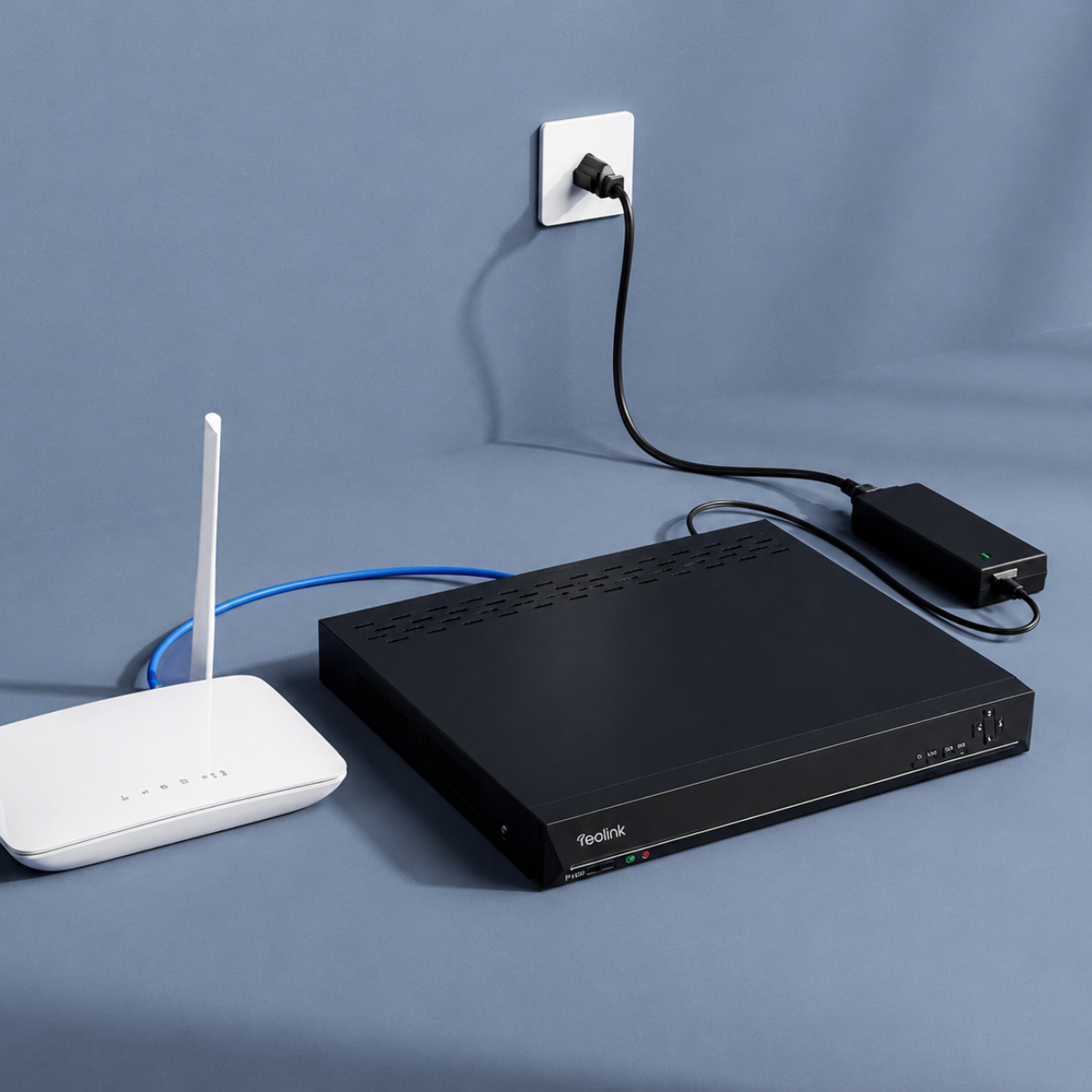 Reolink NVS16 4TB HDD, 16 POE, Wifi, VGA-HDMI, 2 sata központ