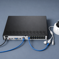 Reolink NVS16 4TB HDD, 16 POE, Wifi, VGA-HDMI, 2 sata központ