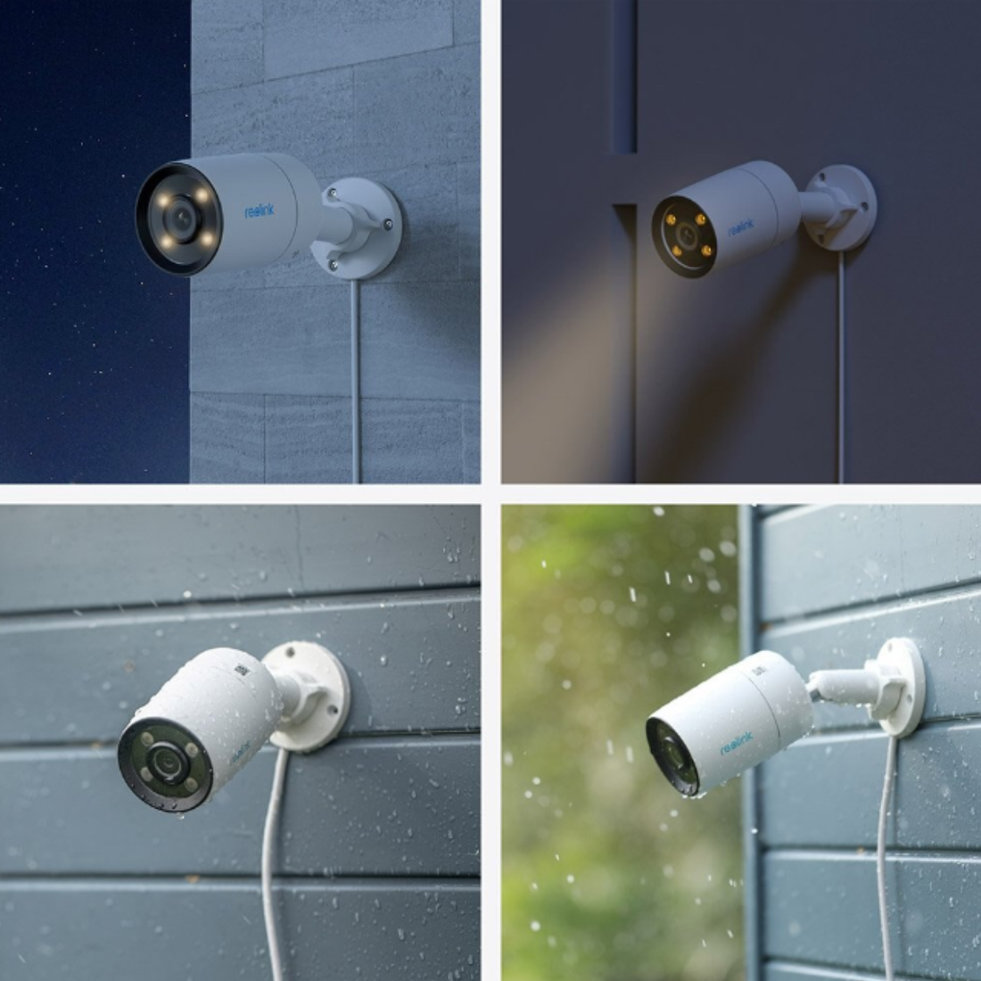 Reolink P320X fehér POE 4MP IP67 színes éjszakai mód kültéri