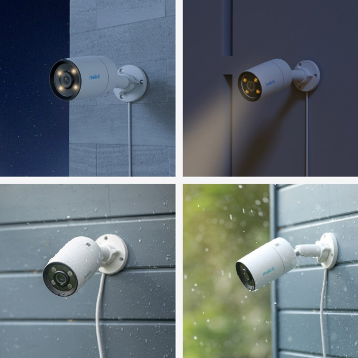 Reolink P320X fehér POE 4MP IP67 színes éjszakai mód kültéri