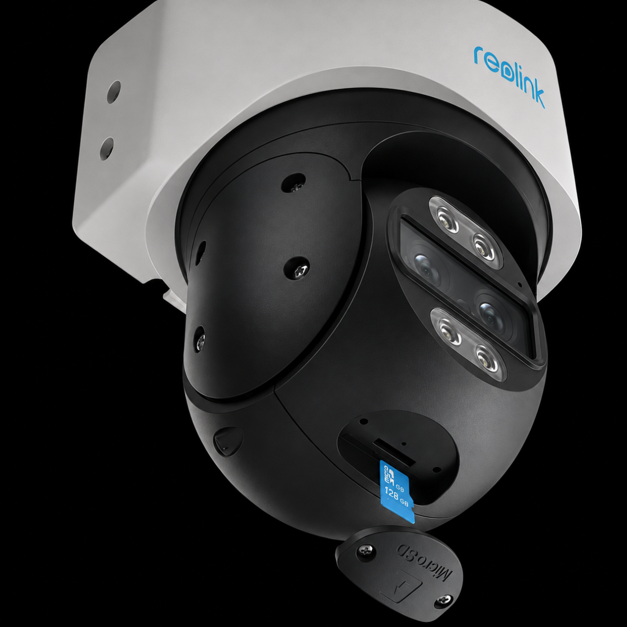Reolink P760 IP65 8MP 6x fehér kültéri POE kamera PT