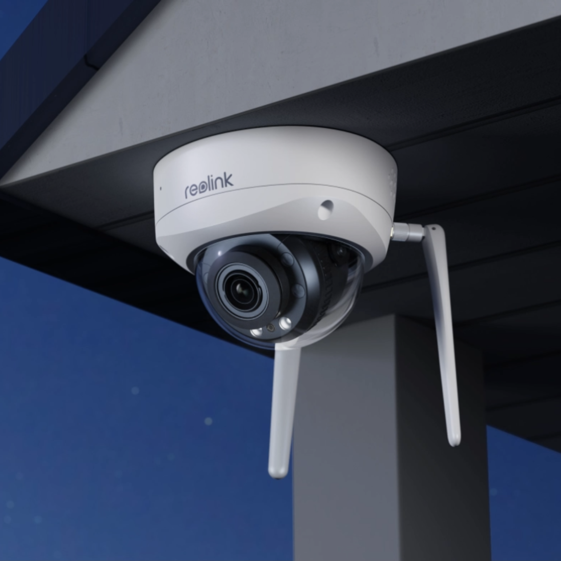Reolink W437 fehér Wifi6, RJ45, 8MP 5x zoom, IP67 beépített vilá