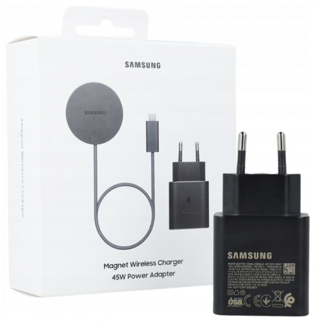 Samsung Wireless töltőpad, 45W hálózati töltővel