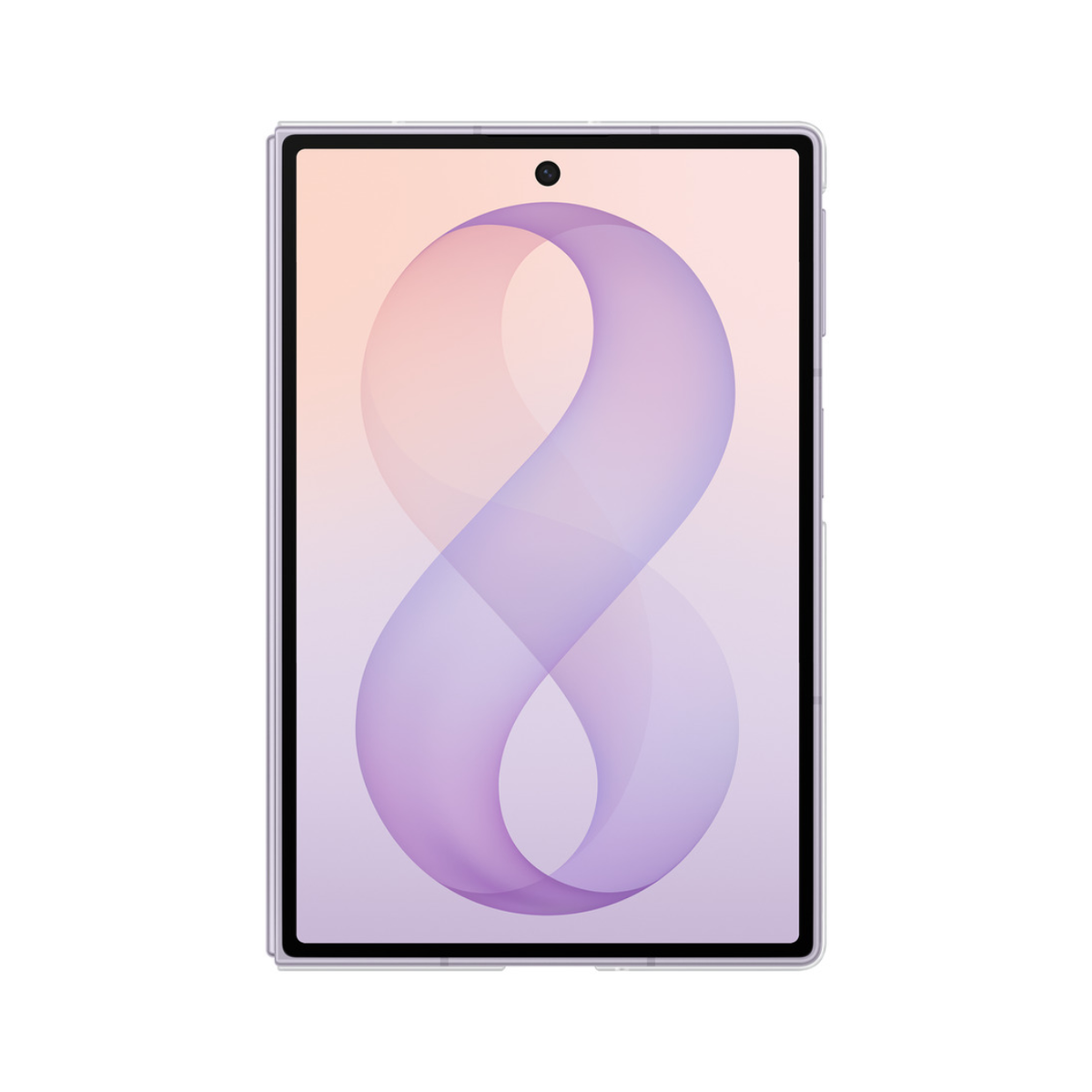 Samsung Galaxy Fold8 Clear cover mágneses tok