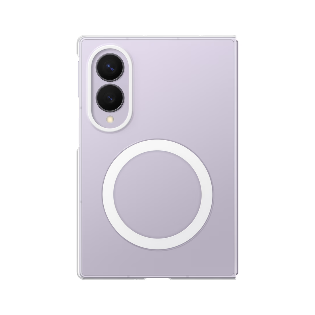 Samsung Galaxy Fold8 Clear cover mágneses tok