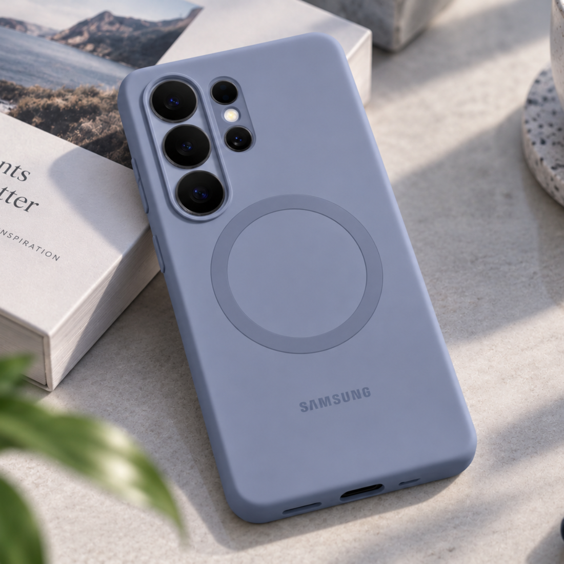 Samsung Galaxy S26 Ultra mágneses szilikon tok