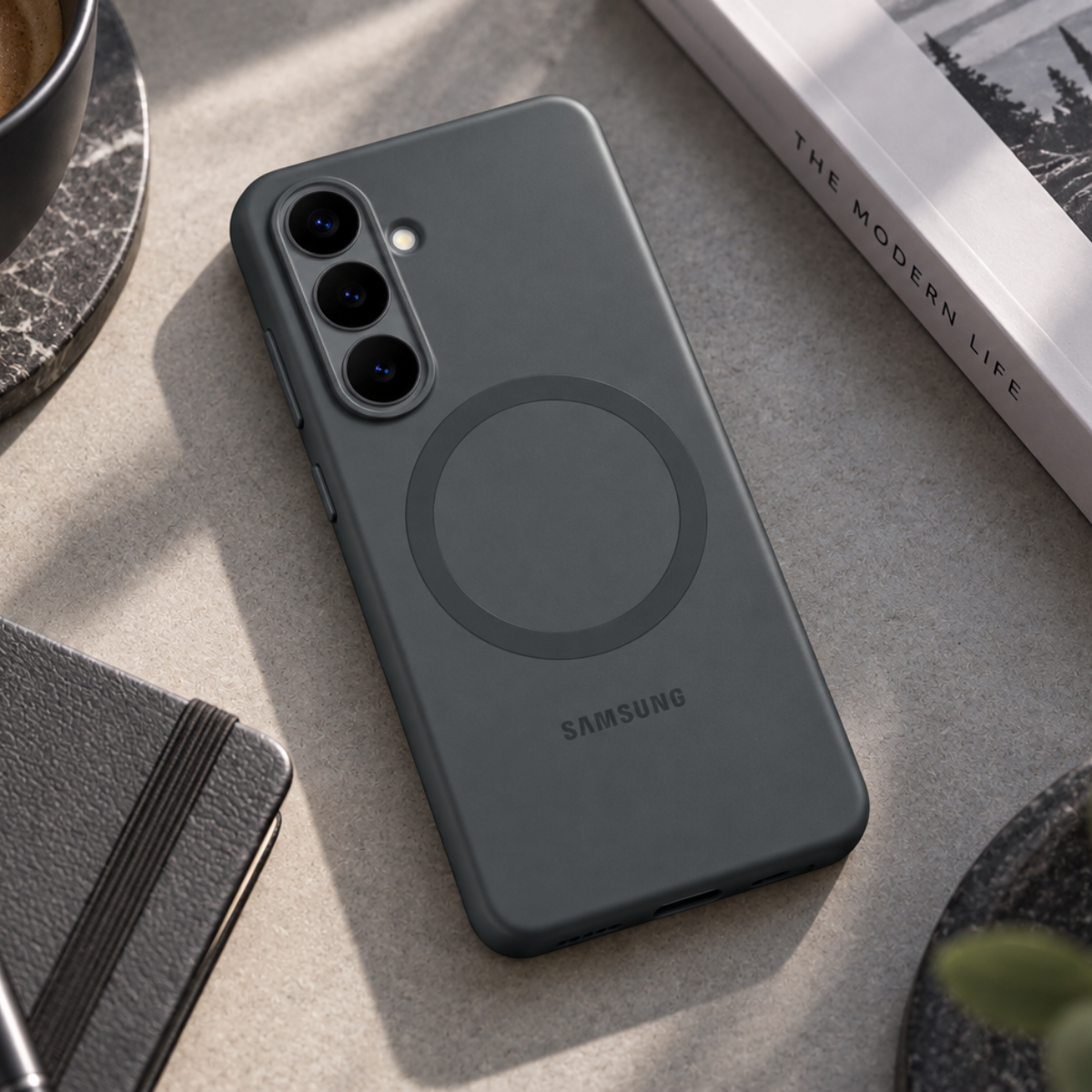 Samsung Galaxy S26 mágneses szilikon tok