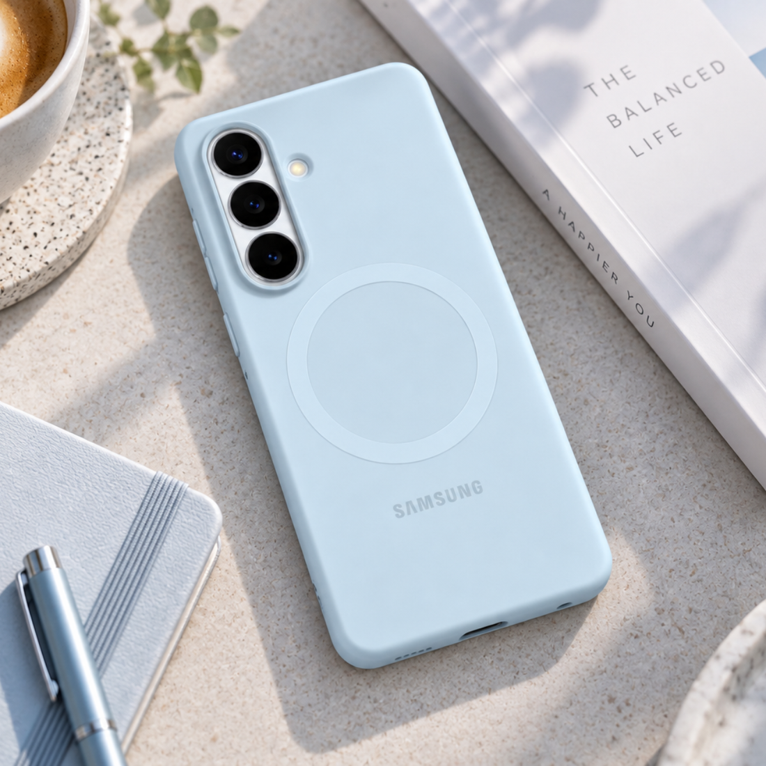 Samsung Galaxy S26 mágneses szilikon tok