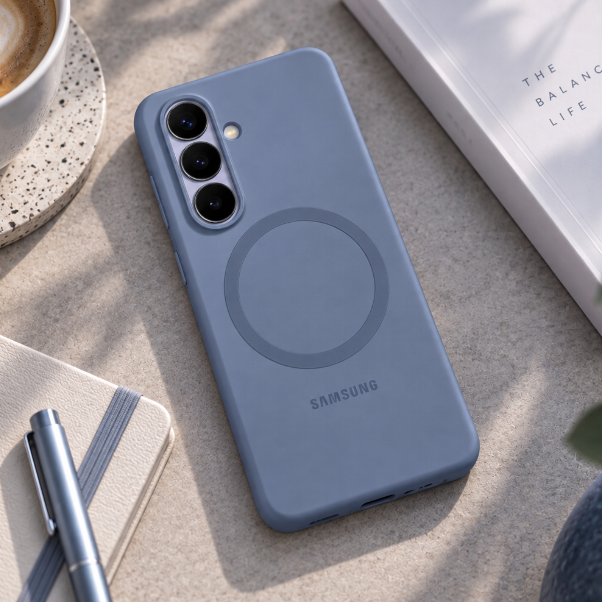 Samsung Galaxy S26 mágneses szilikon tok