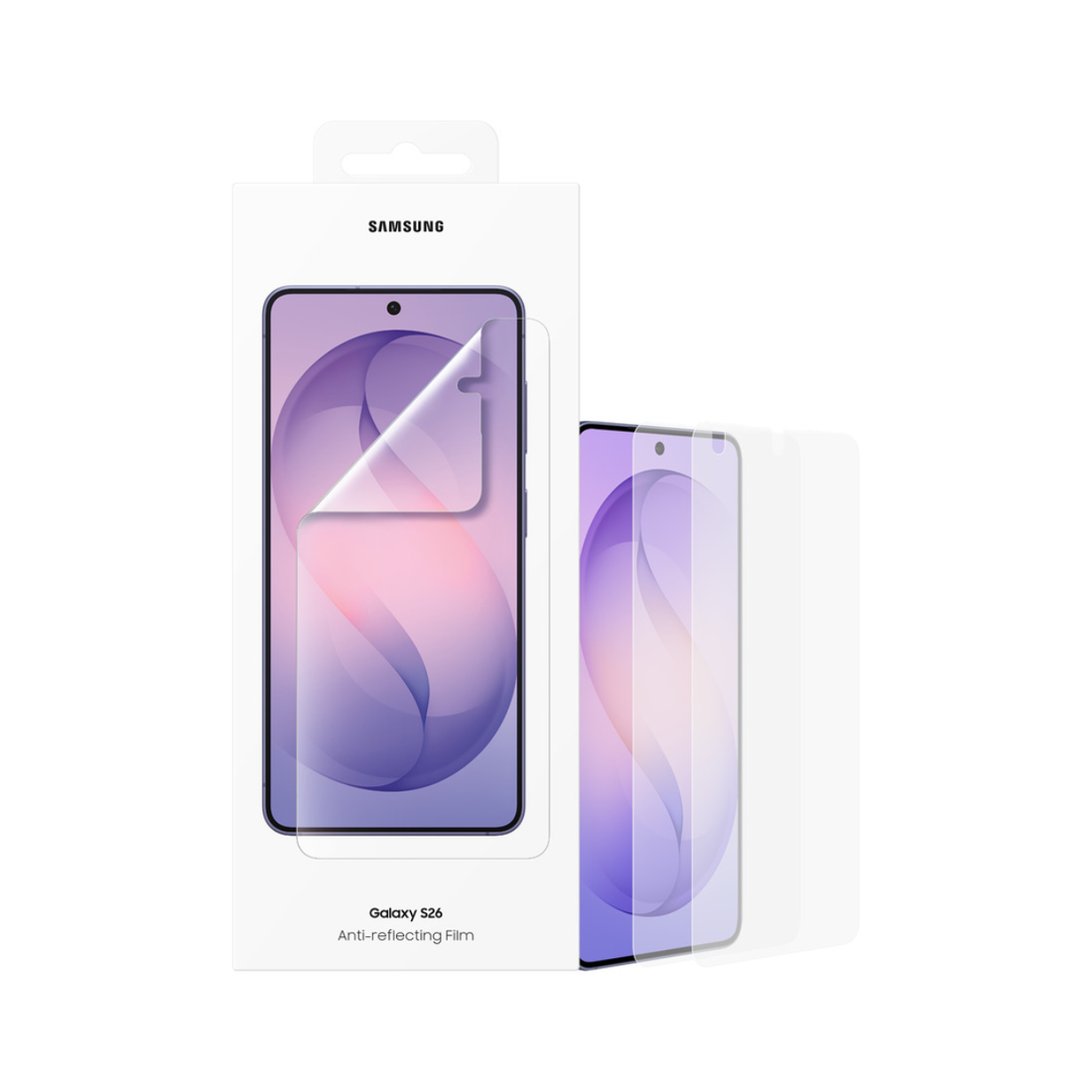 Samsung Galaxy S26 tükröződésmentes védő fólia
