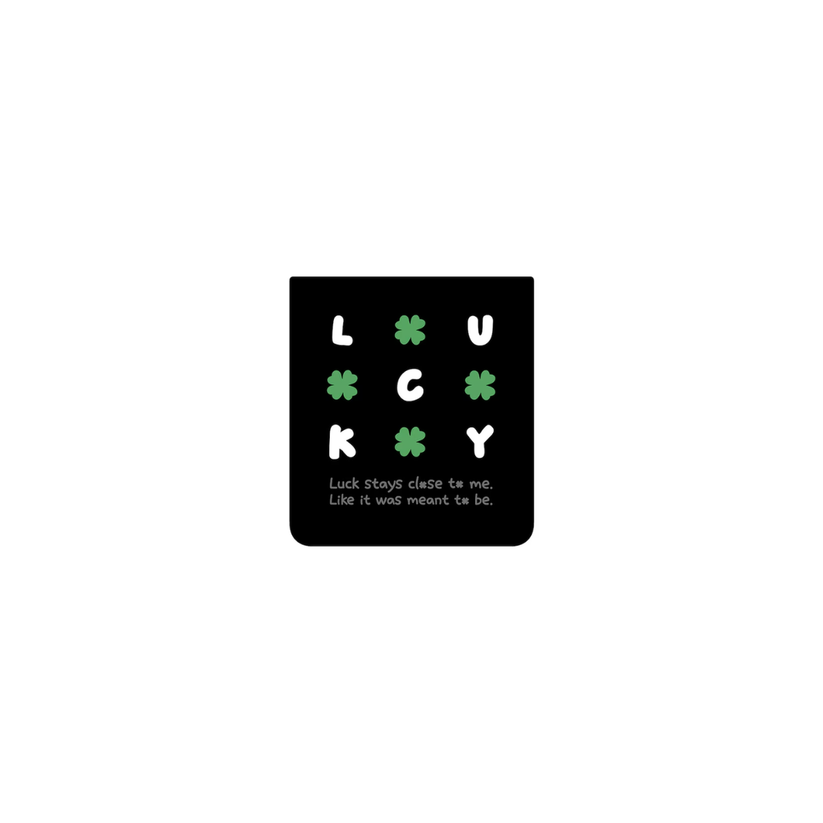 Samsung Galaxy Z Flip8 Flipsuit mágneses tok Lucki Clover